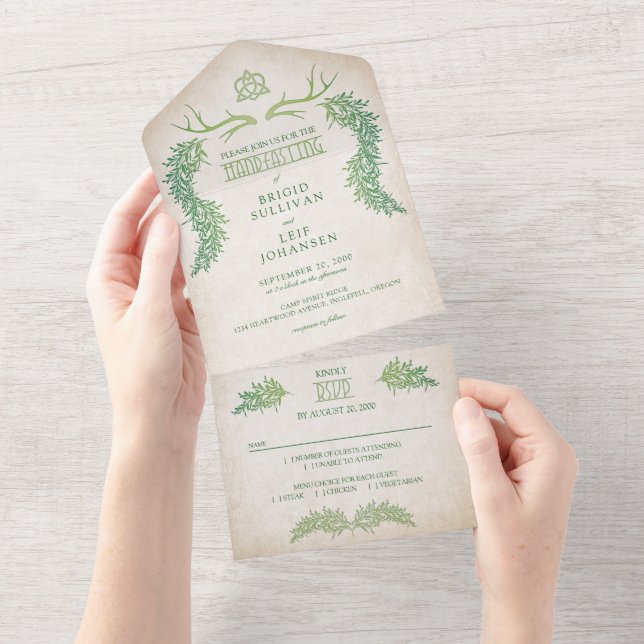 Pagan Handfast Wedding (Aba destacável)