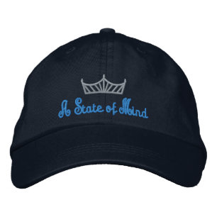 Pageant Custom Embroidered Baseball Boné EUA