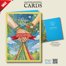 PÁGINA CELTICA DE CARTÃO DE MÃO PERSONALIZADA