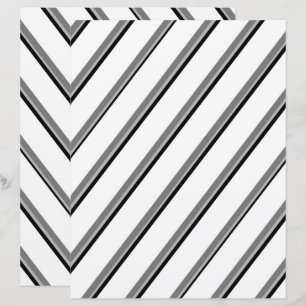 Página de Álbum de Recortes Listras Diagonais 2 La