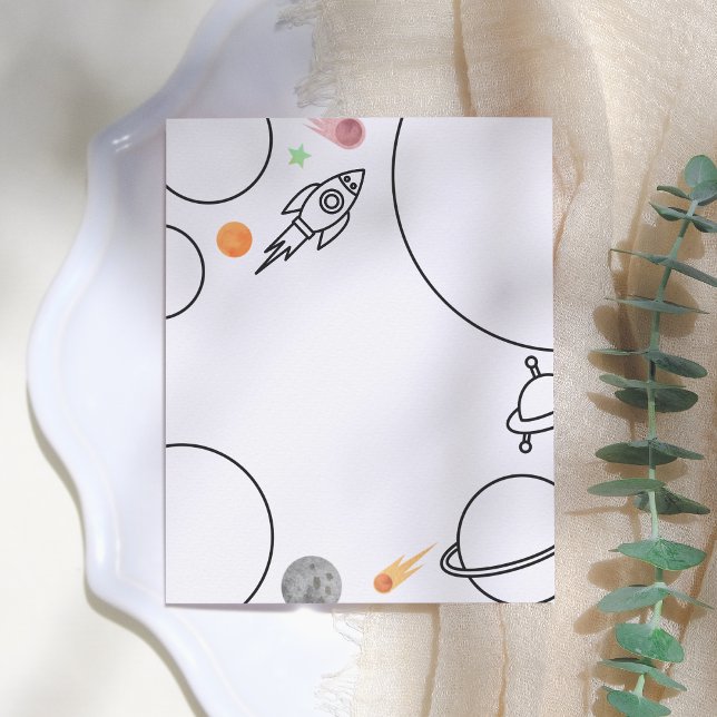 Página de Coloração de Aniversário do Rocket & Spa (Criador carregado)