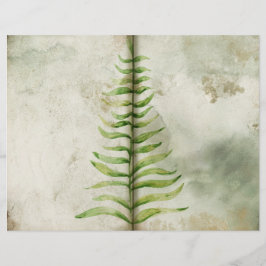 Página de Diário de Jardins de Folhagem Verde