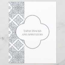 Página de Divisor para Binder de Azulejo Espanhol 