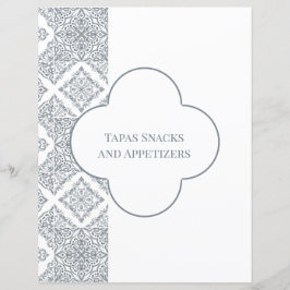 Página de Divisor para Binder de Azulejo Espanhol 