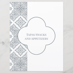 Página de Divisor para Binder de Azulejo Espanhol