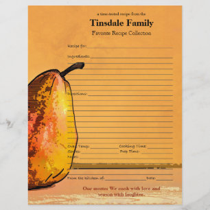 Página de Receita Personalizada da Família de Grav