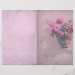 Página Diário do Shabby Rosa Dusky
