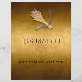 Página do Livro de Sombras de Lughnasadh