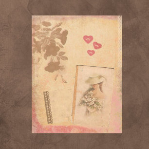 Página do Scrapbook de Diário Lixo
