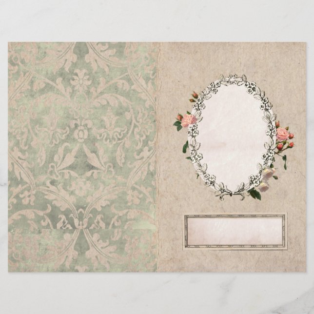 Página Nameplate do Diário de Borda Rosa Rosa Rosa (Frente)