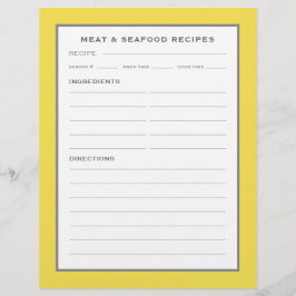 Página Receber | Carne e marisco | Cinzas amarelas