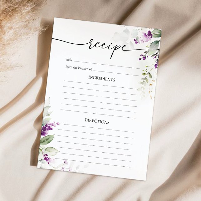 Página Receita Lilac Roxa Verde (Criador carregado)