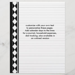 páginas com revestimento de diamante preto