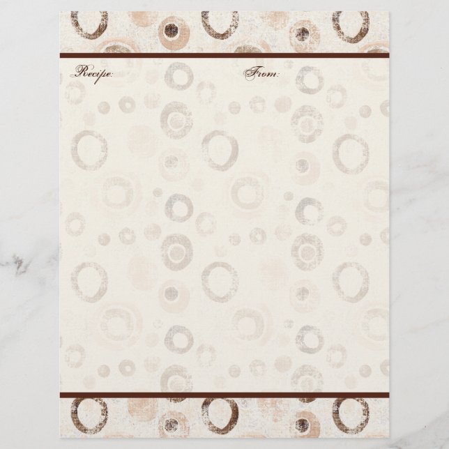 Páginas de Receita de Presente nos Círculos Contem (Frente)