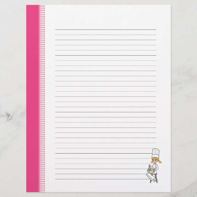 Páginas de Receita em Cuta para Aglomerantes de Co (Frente)