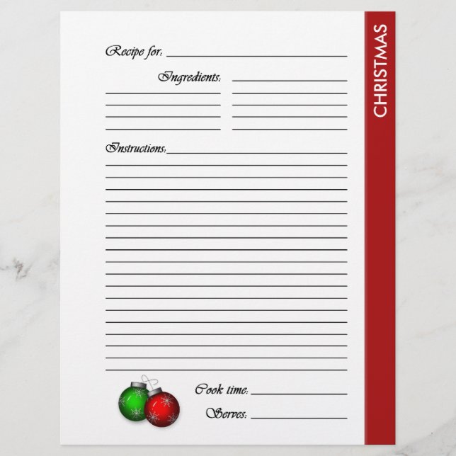 Páginas de Receita frente e verso do NATAL (Frente)