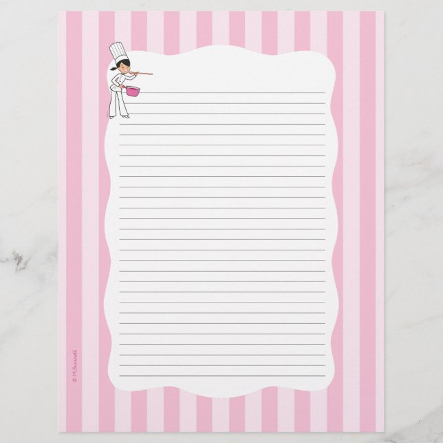 Páginas LIned do Chef (Frente)