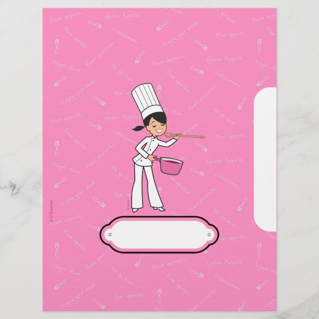 Páginas para Receitas - Ilustradas (Frente)