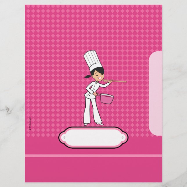 Páginas para Receitas - Papel Timbrado com Tema de (Frente)