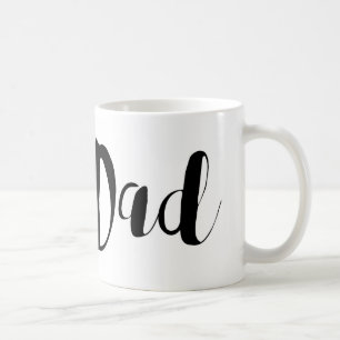 Pai-à-está a caneca de café