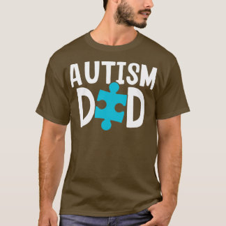 Pai Autismo Camisa Autismo Quebra-cabeça de Consci