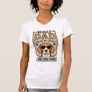Pai Beagle Energizado por Café e Camisa de Pelo de