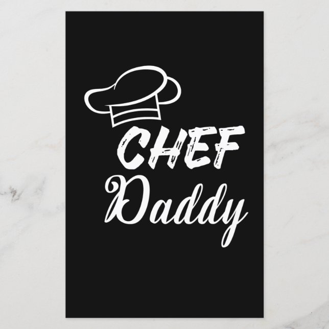 Pai Chef | Presente de cozinhar | Comidas Presente (Frente)