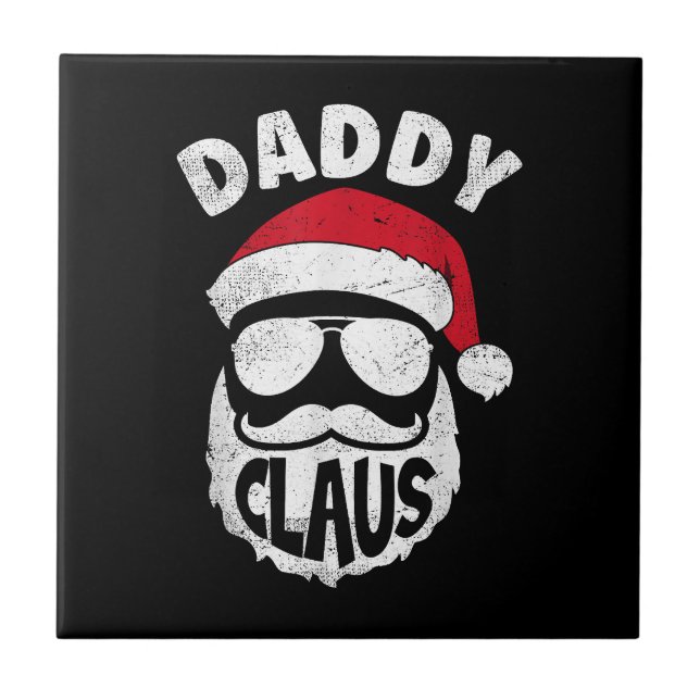 Pai Claus Pai Natal Engraçado Combinação de Natal  (Frente)