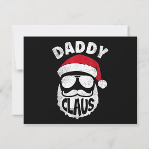 Pai Claus Pai Natal Engraçado Combinação de Natal