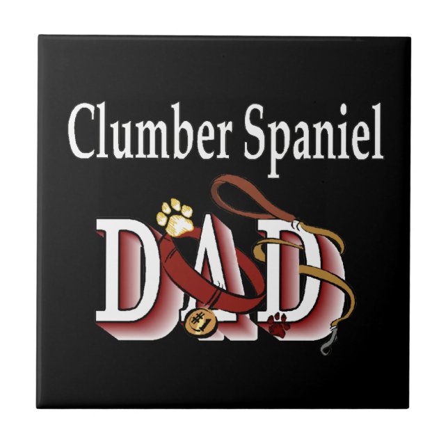 Pai Clumber Spaniel (Frente)
