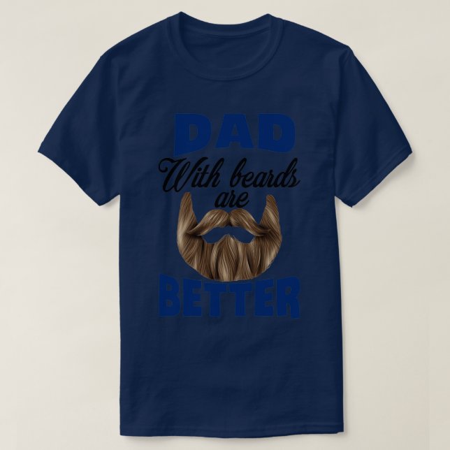 Pai Com Barras É Melhor Camisa Dia de os pais (Frente do Design)