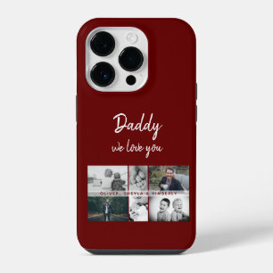 Pai com Crianças e Colagem de Fotos de Pai Familia