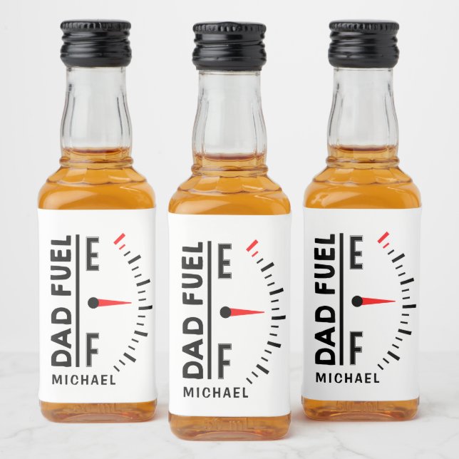 Pai Combustível Dia de os pais Engraçado Aniversár (Garrafas)