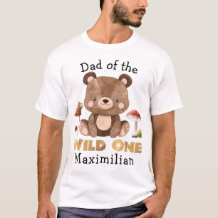 Pai da Camisa de Nascimento do Urso de Uma Madeira