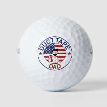 Pai da Fita Adesiva - Bola de Golfe
