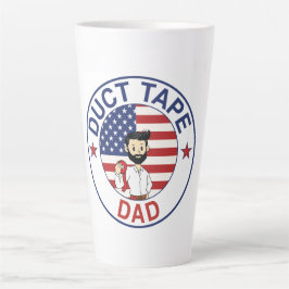 Pai da Fita Adesiva - Caneca de Café Latte