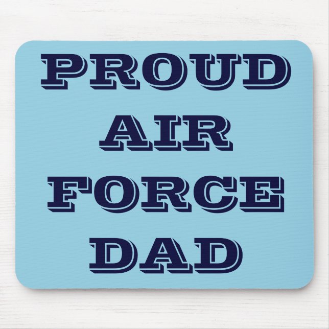 Pai da Força Aérea Ortoada do Mousepad (Frente)
