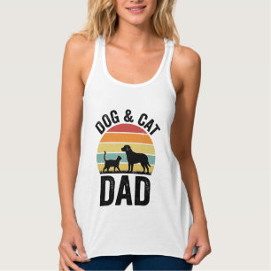 Pai de Cachorro e Gato Camisa Vintage Design de Am