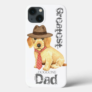 Pai de Dachshund com fio