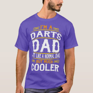 Pai de Darts Sou uma Pai Camisa Vintage t shirts F