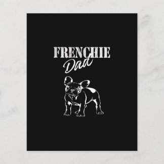 pai de frenchie fofo | presente de buldogue francê
