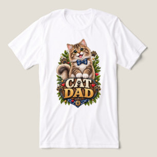 Pai de Gato Fofo Impressão de Pata de Gato Engraça