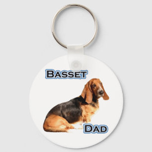 Pai de Hound Basset 4 - Chaveiro