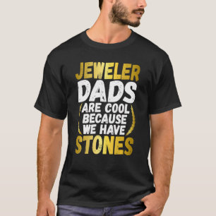 Pai De Joalheiro Camisa Lapidação Papa T Camisa Ru