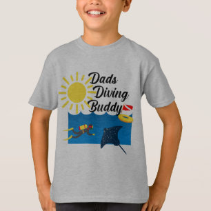 Pai de mergulho de Design Buddy - Camisa básica pa