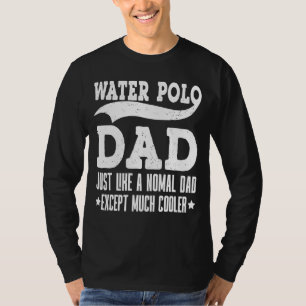 Pai De Polo Aquático Homens Tal Como Um Pai Normal