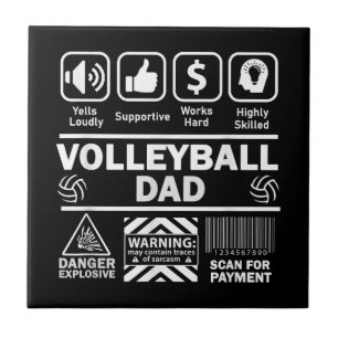 Pai de Voleibol Conteúdo Engraçado do Esporte Pai