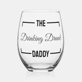 Pai do dia de os pais do bebado do bebendo