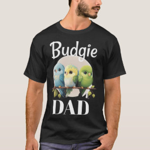Pai do Orçamento Budgerigar Parakeet Bird Pullover