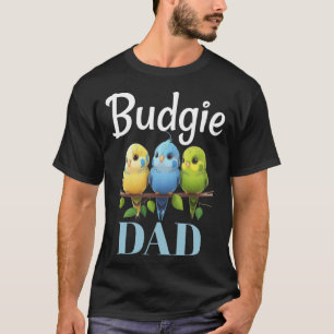 Pai do Orçamento Budgerigar Parakeet Bird Pullover